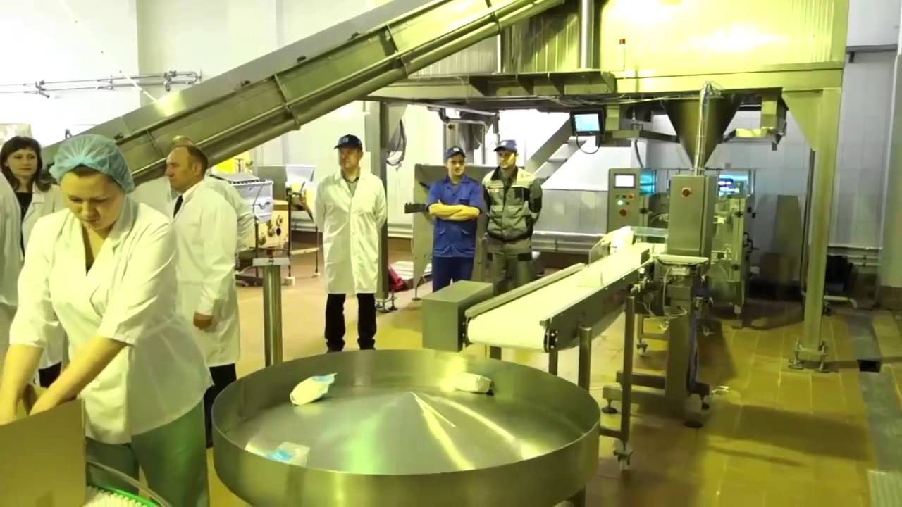 Пищевое производство – линия фасовки